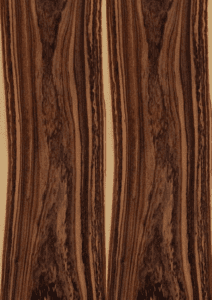 Rosewood slip matched meaning they were stacked in order but then laid out one next to the other.