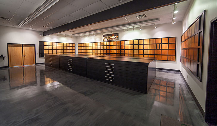 Interwood Sample Room
