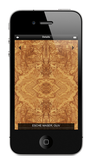Iphone App Veneer with info
