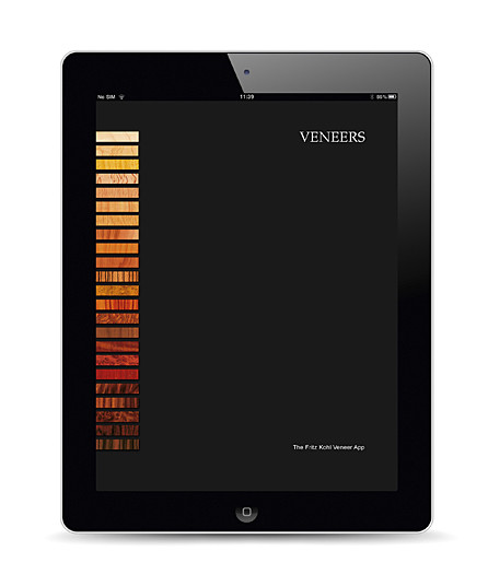 ipad app veneer info